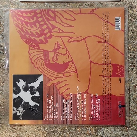 Jefferson Airplane Live At The Fillmore Vinyl LP - Picture 2 of 3
